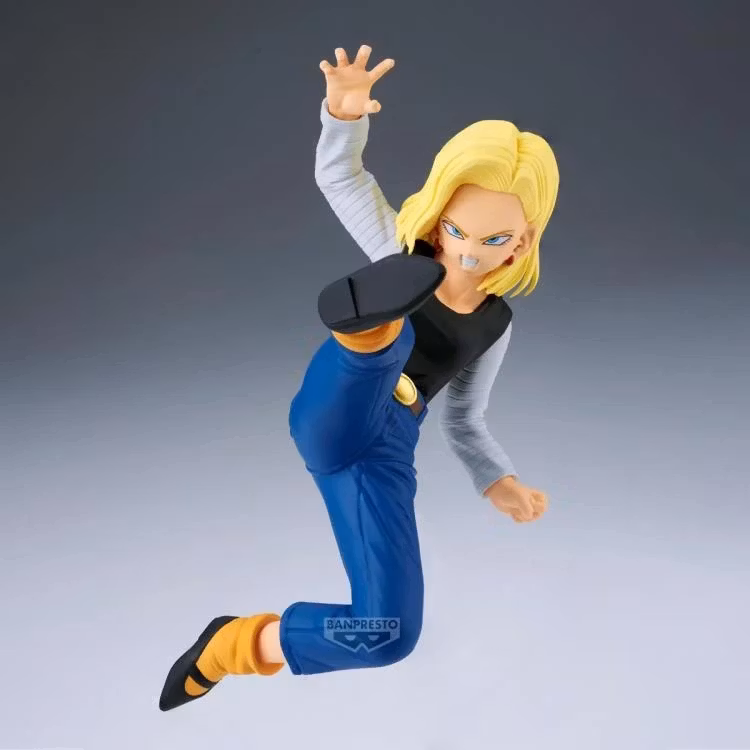 Dragon Ball Z Match Makers Android 18 & Mr. Satan (Vs. Mighty Mask) Figures - Image 3