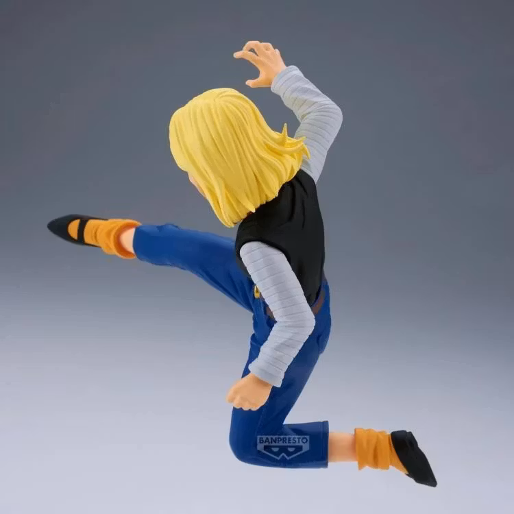 Dragon Ball Z Match Makers Android 18 & Mr. Satan (Vs. Mighty Mask) Figures - Image 4