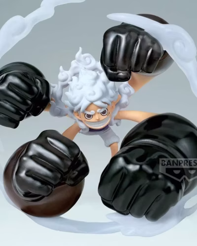 One Piece World Collectable Figure Special Monkey D. Luffy Gear 5 (Gum-Gum Dawn Gatling) Figure