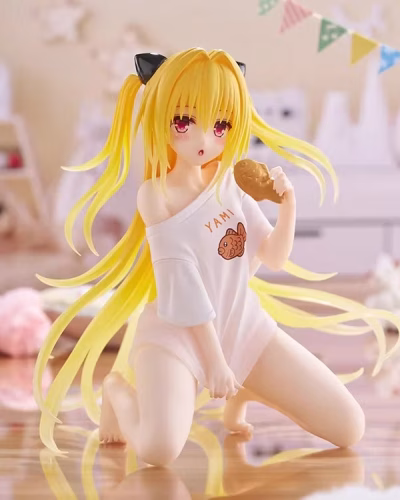 To Love-Ru Darkness Desktop Cute Golden Darkness (Roomwear Ver.) Figure