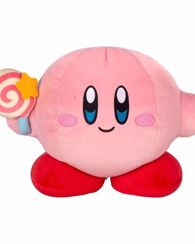 Kirby Mocchi-Mocchi Mega Plush Figure Kirby with invincible Magic Wand