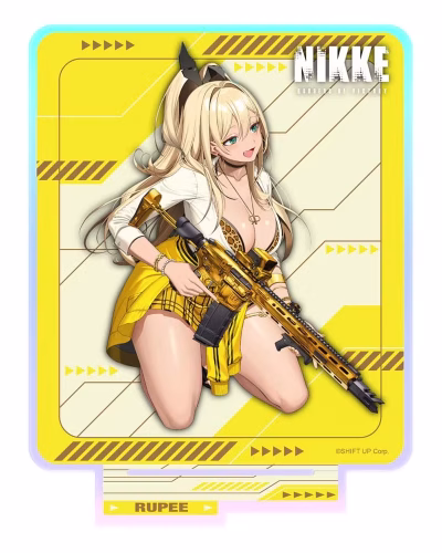 Goddess of Victory: Nikke Crouching Series Acrylic Stand Rupee Holographic