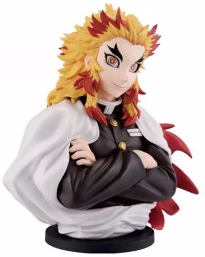 Demon Slayer: Kimetsu no Yaiba Ichibansho Kyojuro Rengoku (Set Your Heart Ablaze) Art Scale Bust