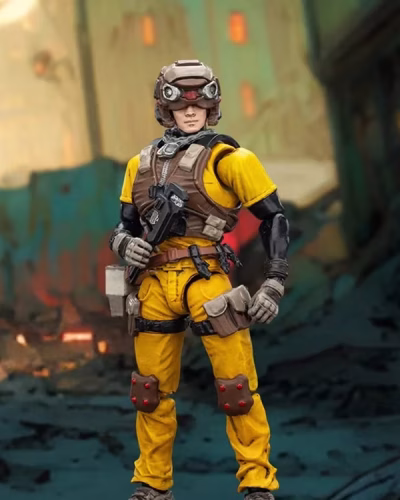 Dark Source Steel Ride Corps Mechanic Tork 1/25 Scale Action Figure