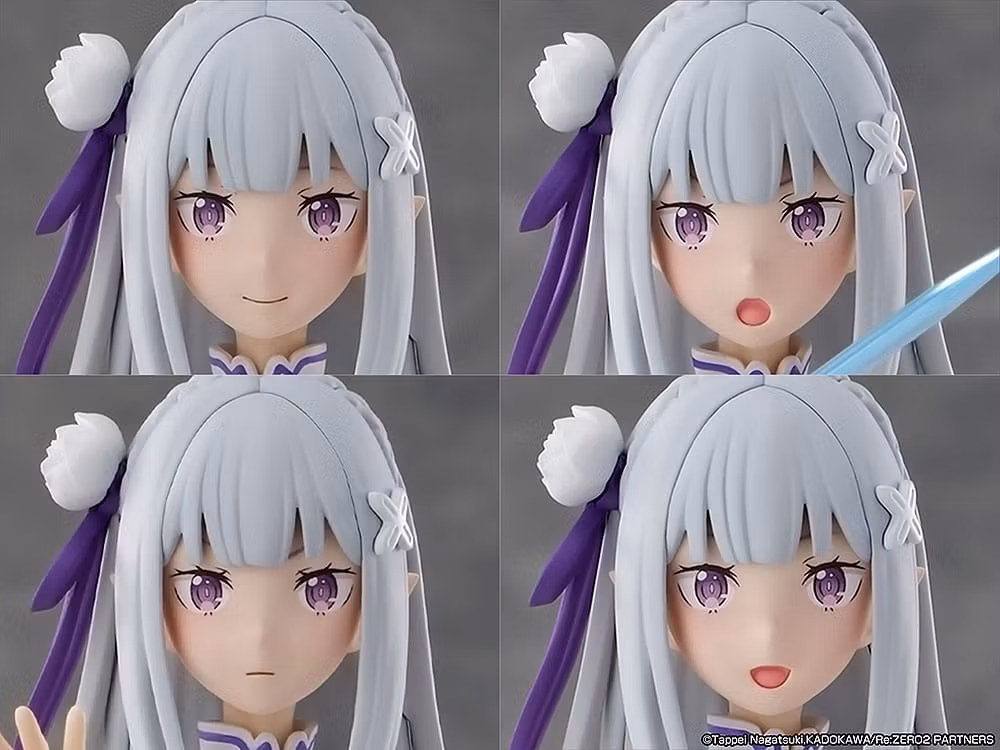 Re:Zero Kadokawa Plastic Model Series Emilia (DX Ver.) Model Kit - Image 14