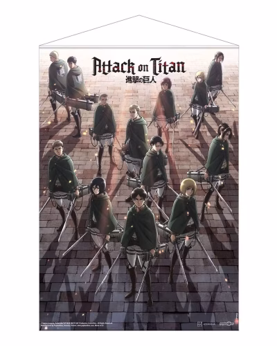 Attack on Titan Wallscroll Scout Regiment 50 x 70 cm