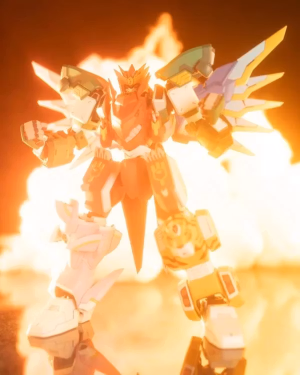 The Red Ranger Becomes an Adventurer in Another World Maximum Kizuna Kaiser Model Kit - Image 12