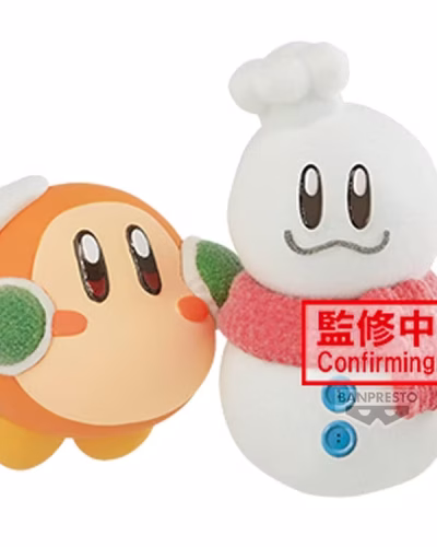 Kirby Fluffy Puffy Mine Waddle Dee (Play in the Snow) Figure