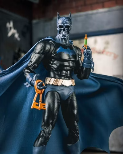 Beneath the Mask DC Multiverse Black Mask as Batman Action Figure
