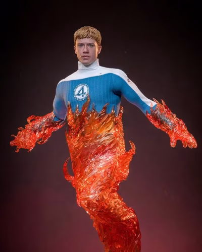 Marvel The Fantastic Four: First Steps MMS Johnny Storm ”Human Torch” 1/6th Scale Collectible Figure