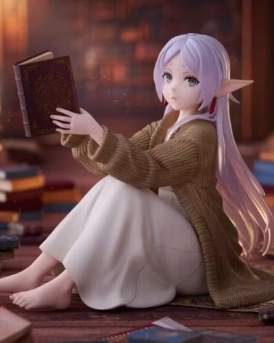Frieren: Beyond Journey's End Desktop Cute Frieren (Roomwear Ver.) Figure (Rerelease)