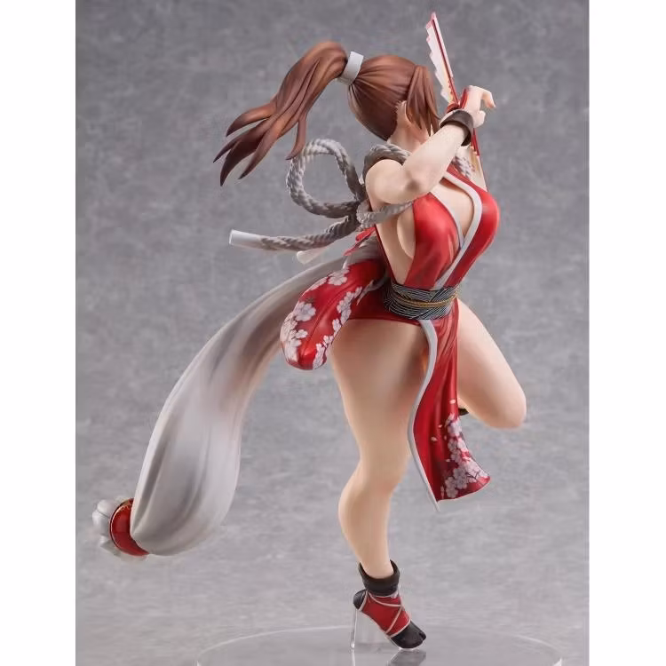 Fatal Fury: City of the Wolves B-Style Mai Shiranui (Dance of the Cherry Blossom Storm, Suzaku) 1/4 Scale Figure - Image 6