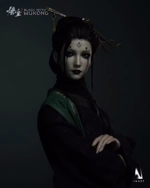 Black Myth: Wukong InArt Fourth Sister 1/6 Scale Figure - Image 6