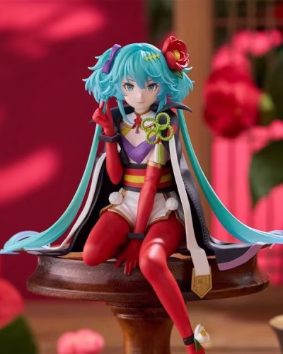 Vocaloid Hatsune Miku (Flower Fairy Camellia) Noodle Stopper Figure