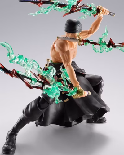One Piece S.H.Figuarts Roronoa Zoro (The King of Hell) Exclusive Action Figure