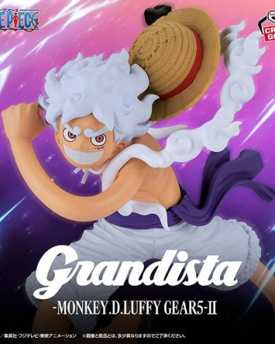 One Piece Grandista Monkey D. Luffy (Gear 5) II Figure