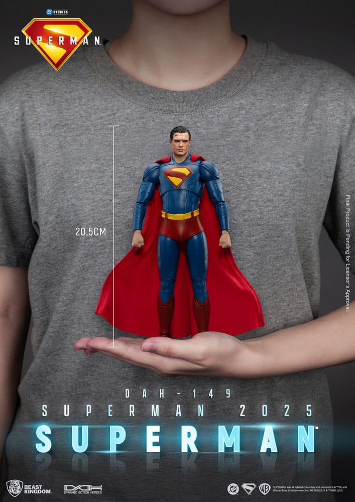 Superman (2025) Action Figure Superman & Krypto 21 cm - Bild 10