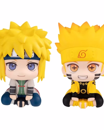 Naruto Shippuden Look Up Series Naruto Uzumaki (Six Paths Sage Mode) & Minato Namikaze (with gift)