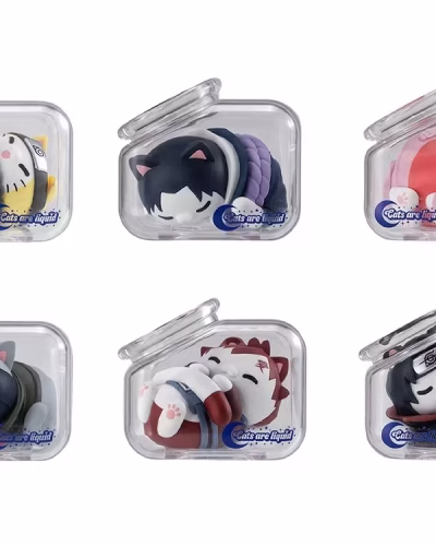 Naruto: Shippuden Nyaruto! Mega Cat Project Goodnight Nyaruto! (Cats Are Liquid) Box of 8 Random Figures