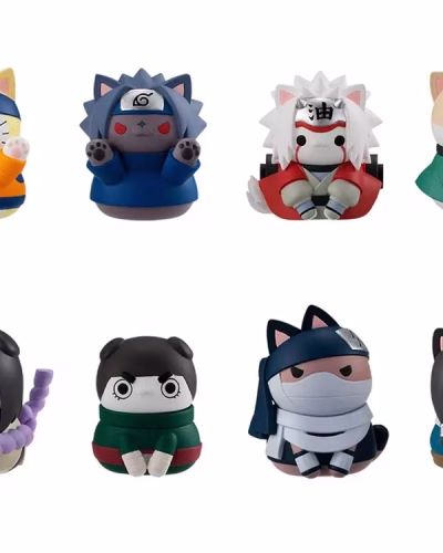 Naruto Nyaruto! Mega Cat Project Come Here Sasuke-Kun! Box of 8 Random Figures