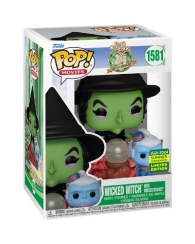 Funko! - Pop! Wizard of Oz Wicked Witch W/Winged Monkey 10cm - Figure