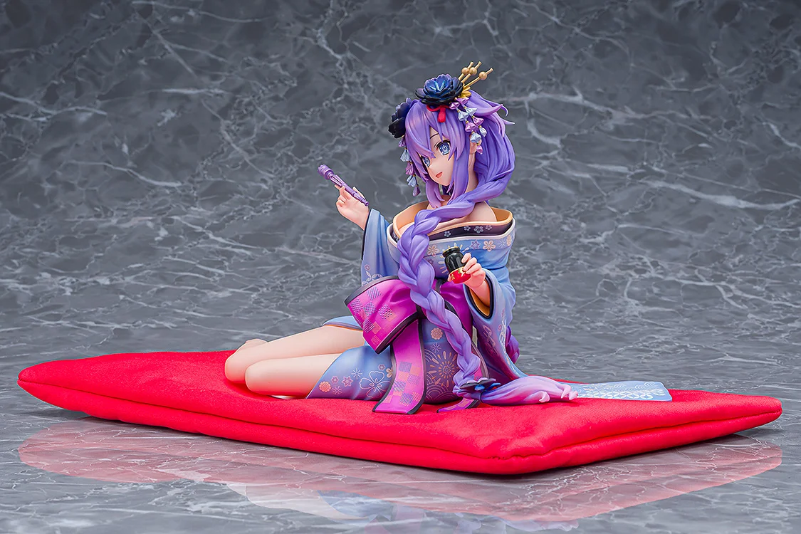 Neptunia x SENRAN KAGURA: Ninja Wars: Purple Heart / Black Heart Kimono Ver. - Image 7