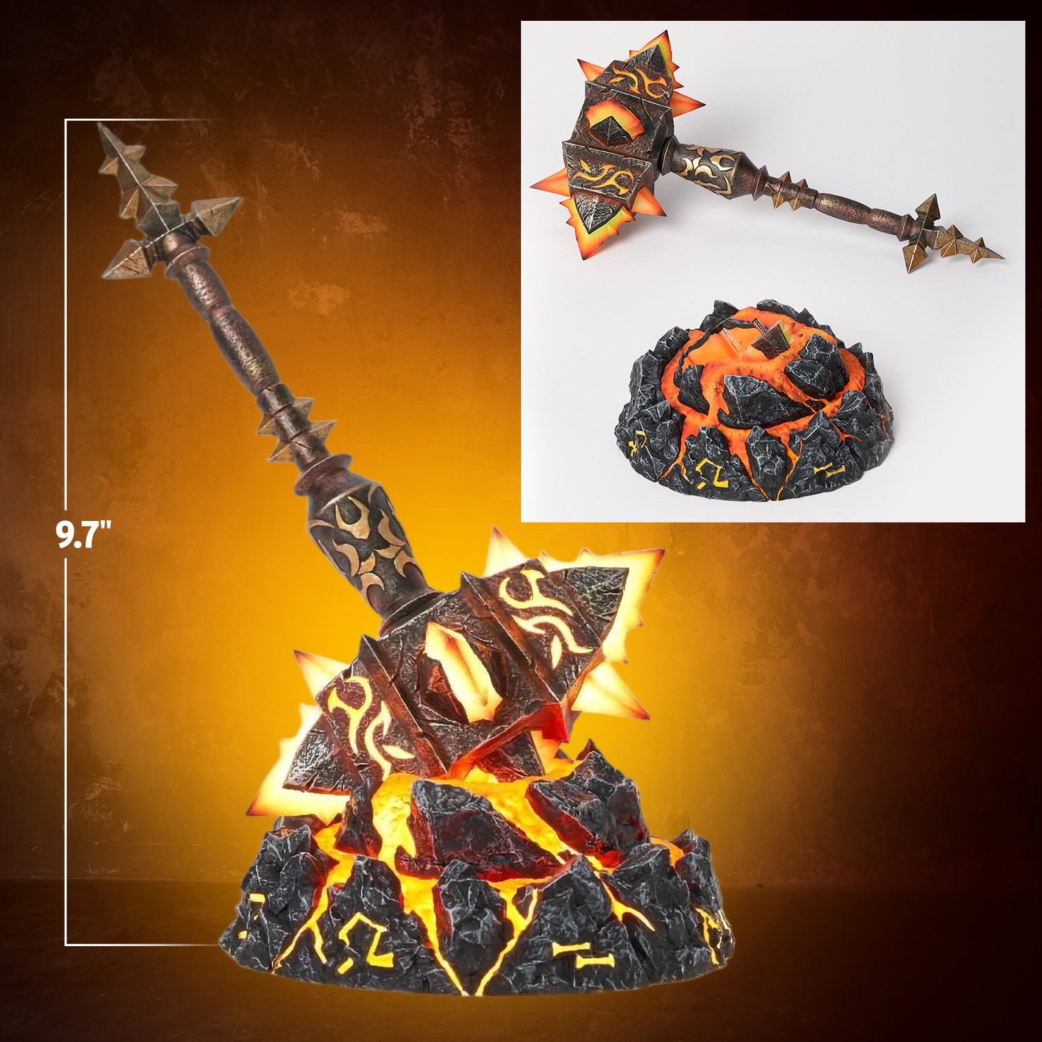 World of Warcraft Sulfuras, Hand of Ragnaros Replica - Bild 3