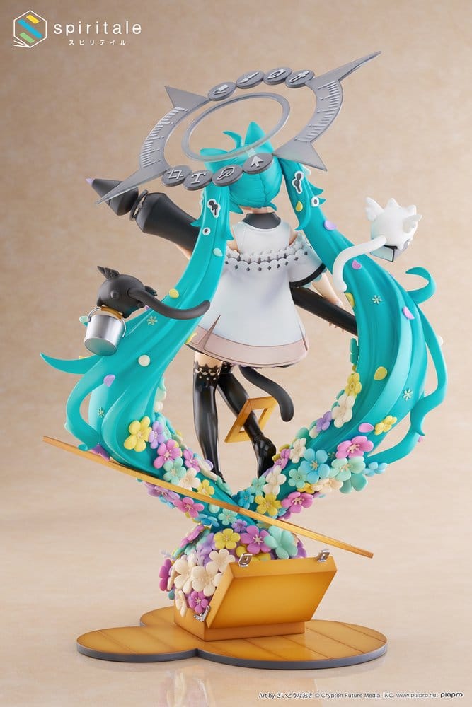 Hatsune Miku x Naoki Saito PVC Statue 1/7 My Figure Making! The Painter Ver. 34 cm - Image 4