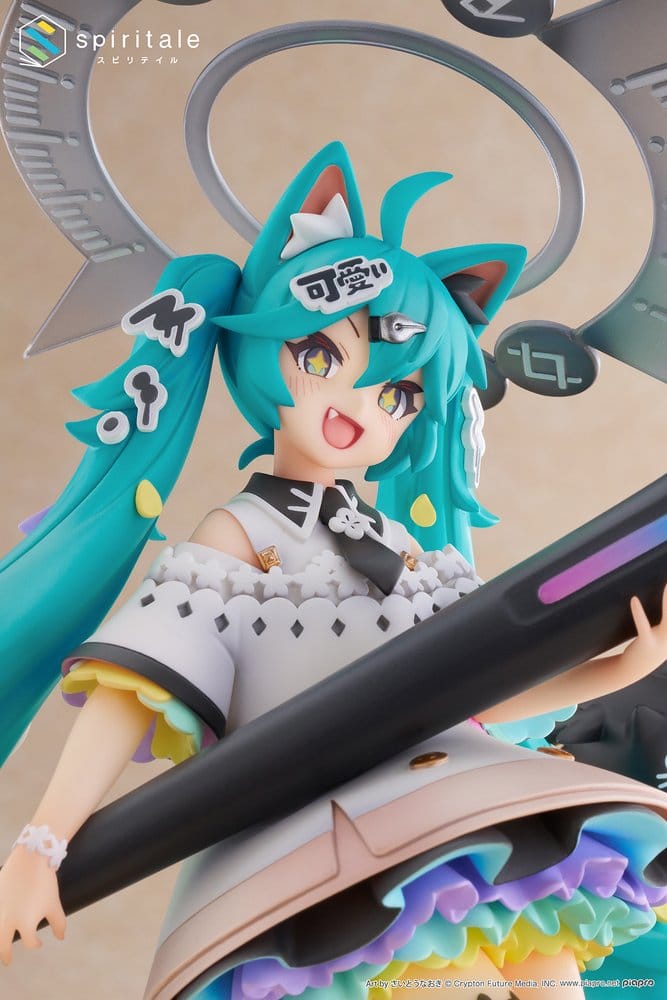 Hatsune Miku x Naoki Saito PVC Statue 1/7 My Figure Making! The Painter Ver. 34 cm - Image 6