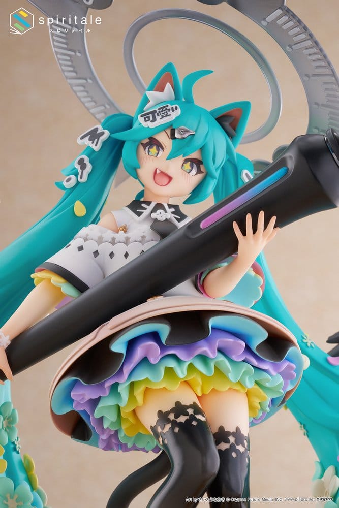Hatsune Miku x Naoki Saito PVC Statue 1/7 My Figure Making! The Painter Ver. 34 cm - Image 7