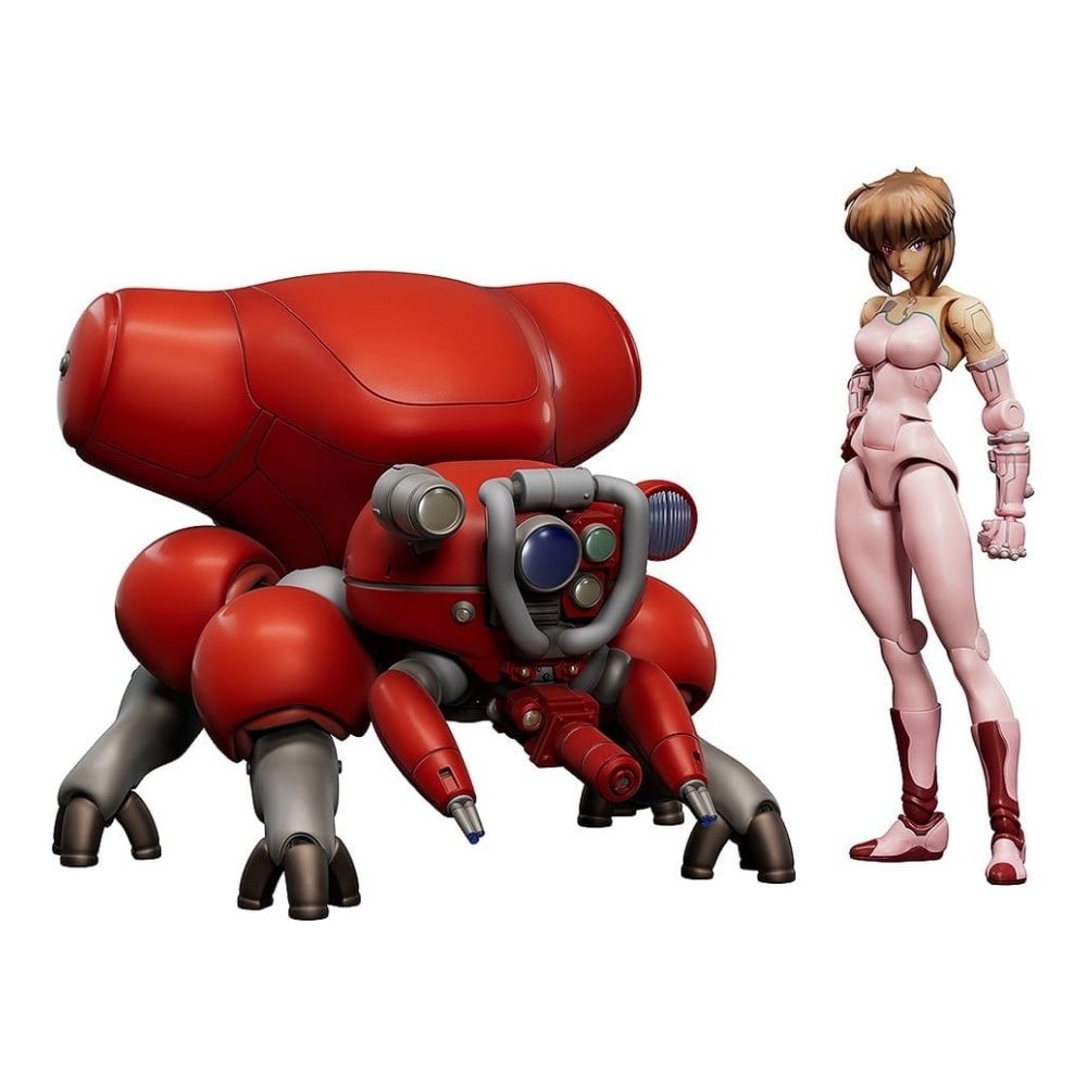 Ghost in the Shell PLAMAX minimum factory Plastic Model Kit Motoko Kusanagi with Fuchikoma 8 cm