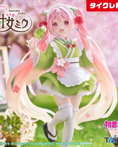 Sakura Miku Coreful Figure Japanese Cafe Ver. Taito Limited