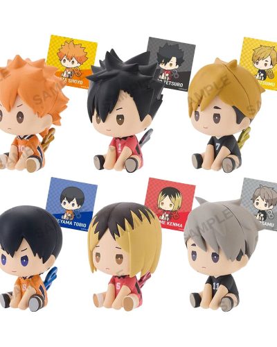 Haikyu!! Petatto Clockwork Mini Figures Vol. 2 5cm Blind Box Display (6)