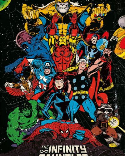 Marvel Comics Poster Pack The Infinity Gauntlet 61 x 91 cm (4)
