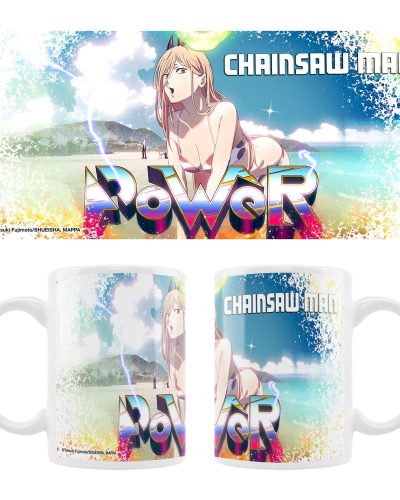 Chainsaw Man Ceramic Mug Power