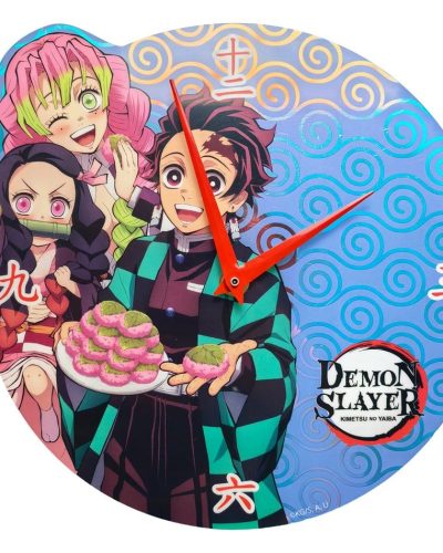Demon Slayer: Kimetsu no Yaiba Wall Clock Holographic