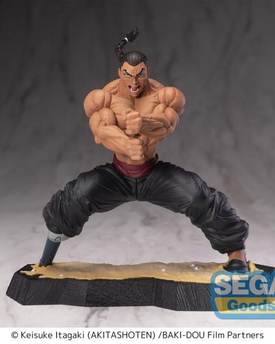 Baki-Dou Luminasta PVC Figure Kaioh Retsu 15 cm