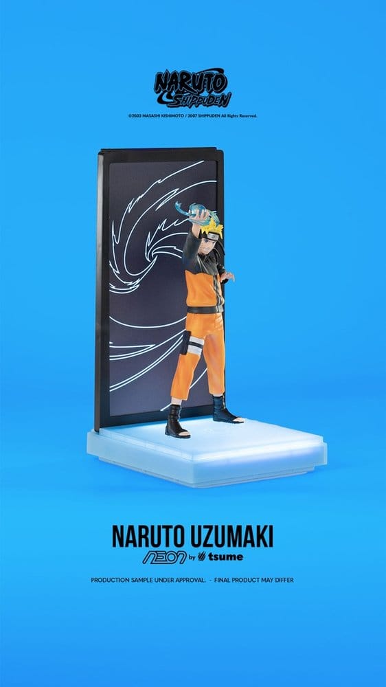 Naruto Neon Figure 1/9 Naruto Uzumaki 25 cm - Bild 2