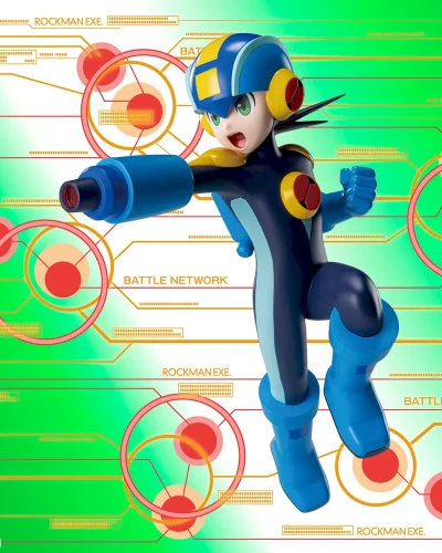 Mega Man Battle Network Luminasta PVC Figure Mega Man 22 cm