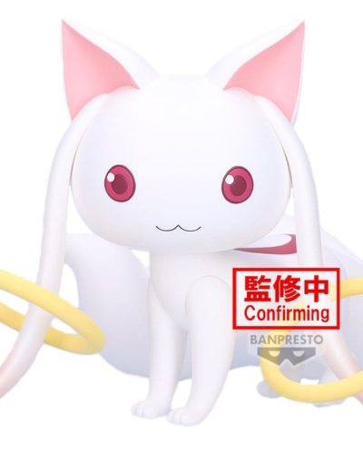 Puella Magi Madoka Magica Rising Fluffy Puffy Big PVC Figure Kyubey 13 cm