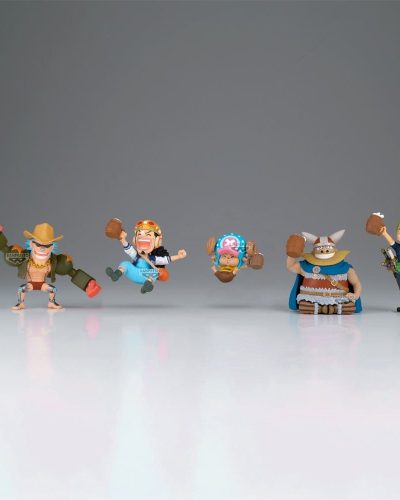 One Piece World Collectable Figure Banquet 2 Display (5x figures)