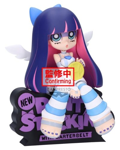 New Panty & Stocking with Garterbelt Monitor Top Figz PVC Figure Stocking (Angel ver.) 12 cm