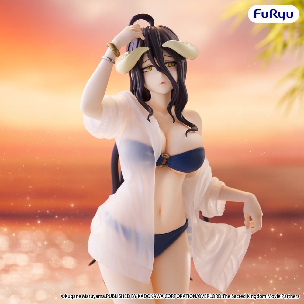 Overlord Muchute PVC Figure Albedo aqua Ver. 20.5 cm - Bild 3