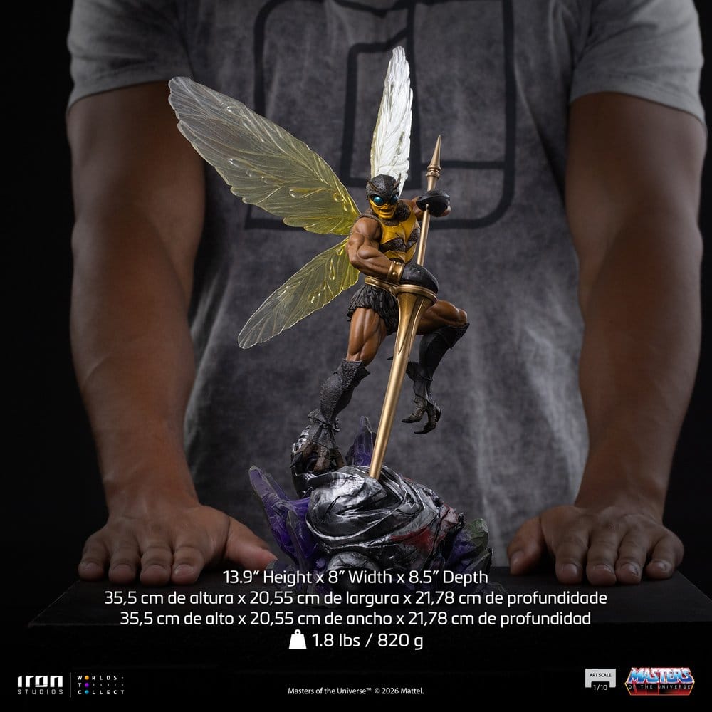 Masters of the Universe Art Scale Statue 1/10 Buzz-Off 36 cm - Bild 14