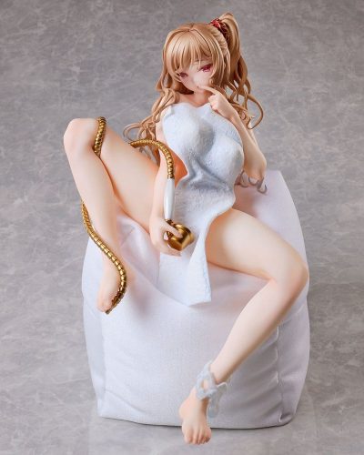 Original Character PVC Figure Girl in the Bath (Cushion Ver.) Illustration by Ponzu 26 cm