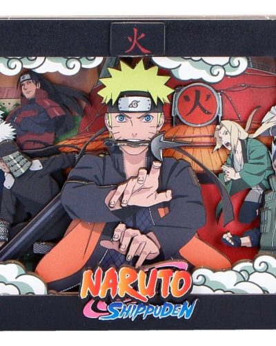 Naruto Model Kit Wooden Theatre Hokage (Medium) 10 cm