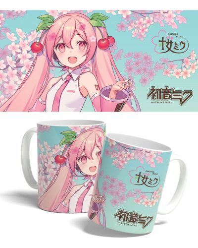 Hatsune Miku Mug Sakura Miku Cherry Blossom 325 ml