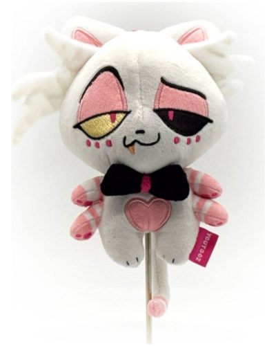 Hazbin Hotel Keychain Plush Angel Dust Kitty 13 cm