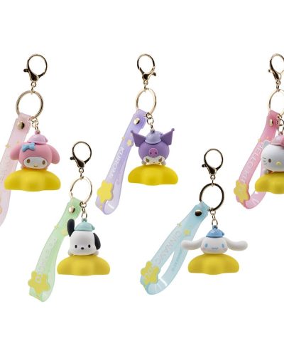 Sanrio Light-Up Star Series Keychain with Hand Strap Hello Kitty and Friends Display (9)