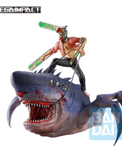 Chainsaw Man – The Movie: Reze Arc Ichibansho Megaimpact PVC Figure Chainsaw Man & Beam 23 cm